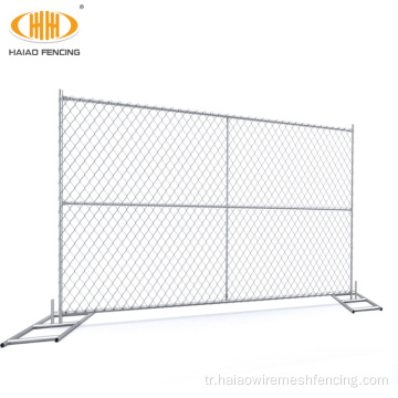 geri çekilebilir ABD galvanizli metal örgü geçici çit panelleri